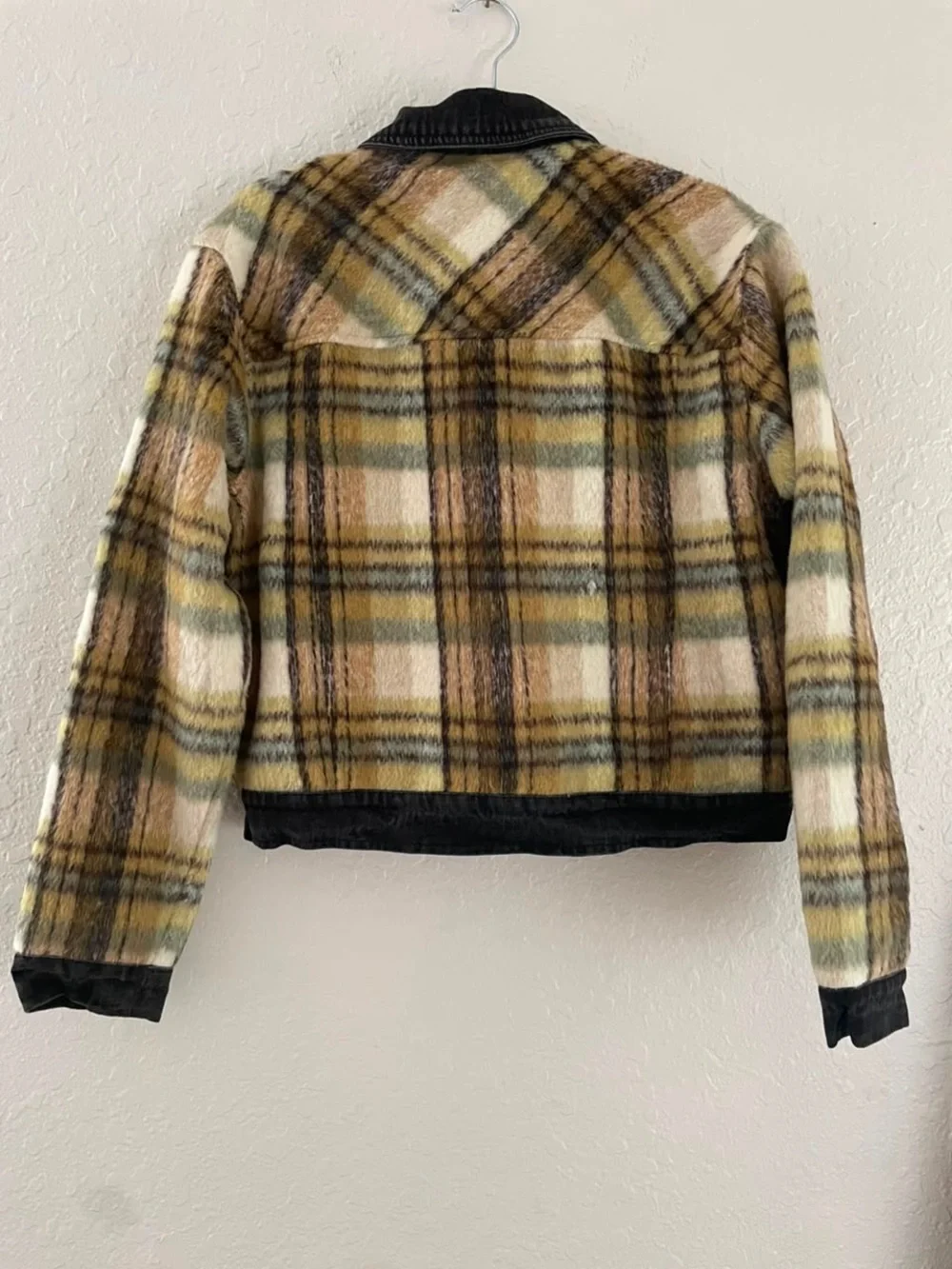 For The Republic plaid trucker